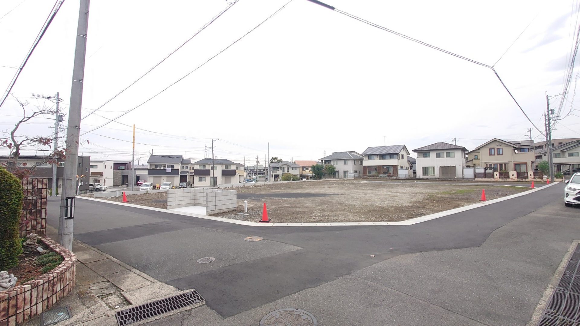 現地写真（G号地南西より撮影）