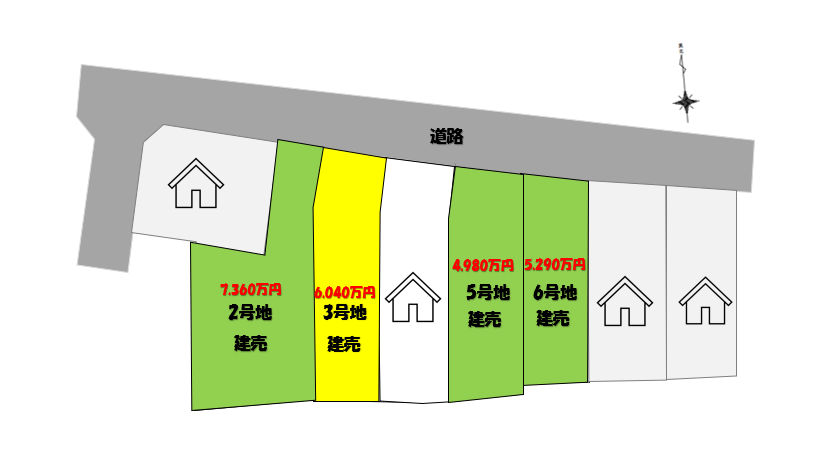CS新加納Ⅱ区画図