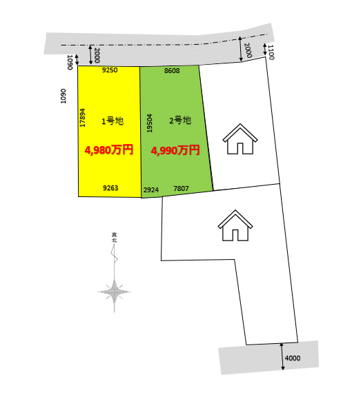 CS宇佐 区画図