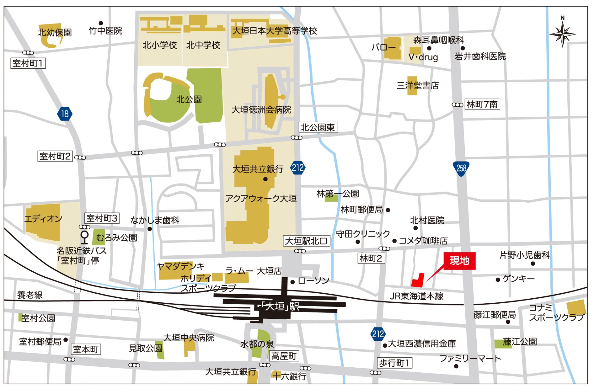 CS林町 MAP