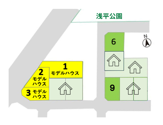 CS岐阜羽島 区画図
