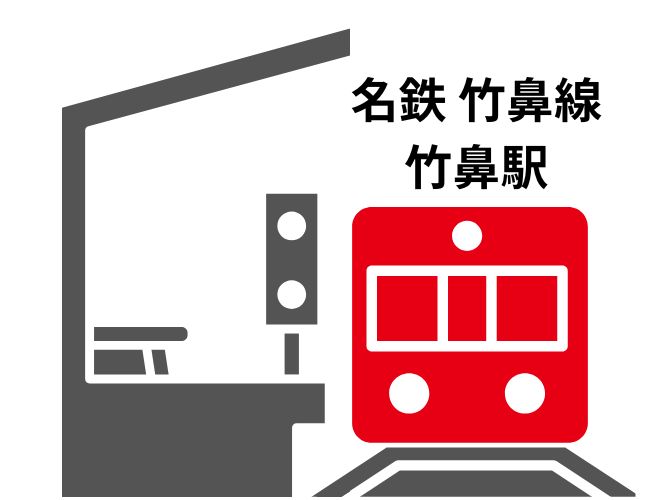 名鉄 竹鼻線「竹鼻」駅 1260ｍ徒歩16分
