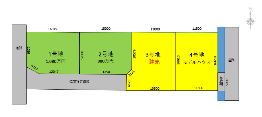 CS中川町 区画図